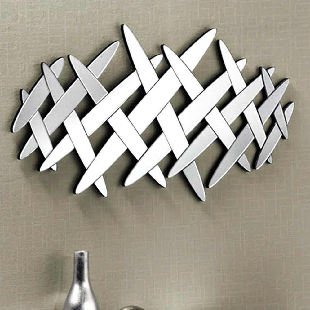Interwoven Blade Wall Mirror Interwoven Blade Wall Mirror
